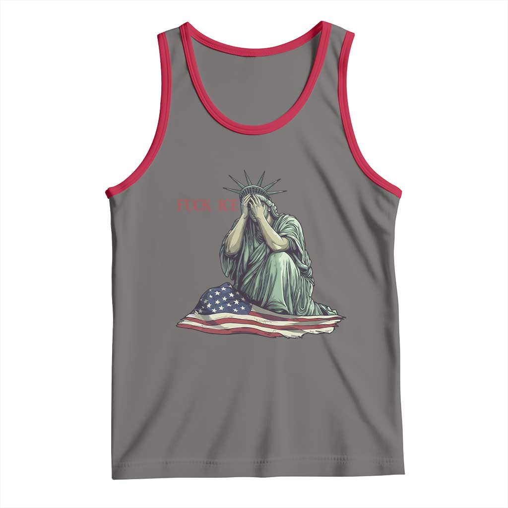 Statue of Liberty Anti ICE Deportation Human Rights Protest Tank Top
