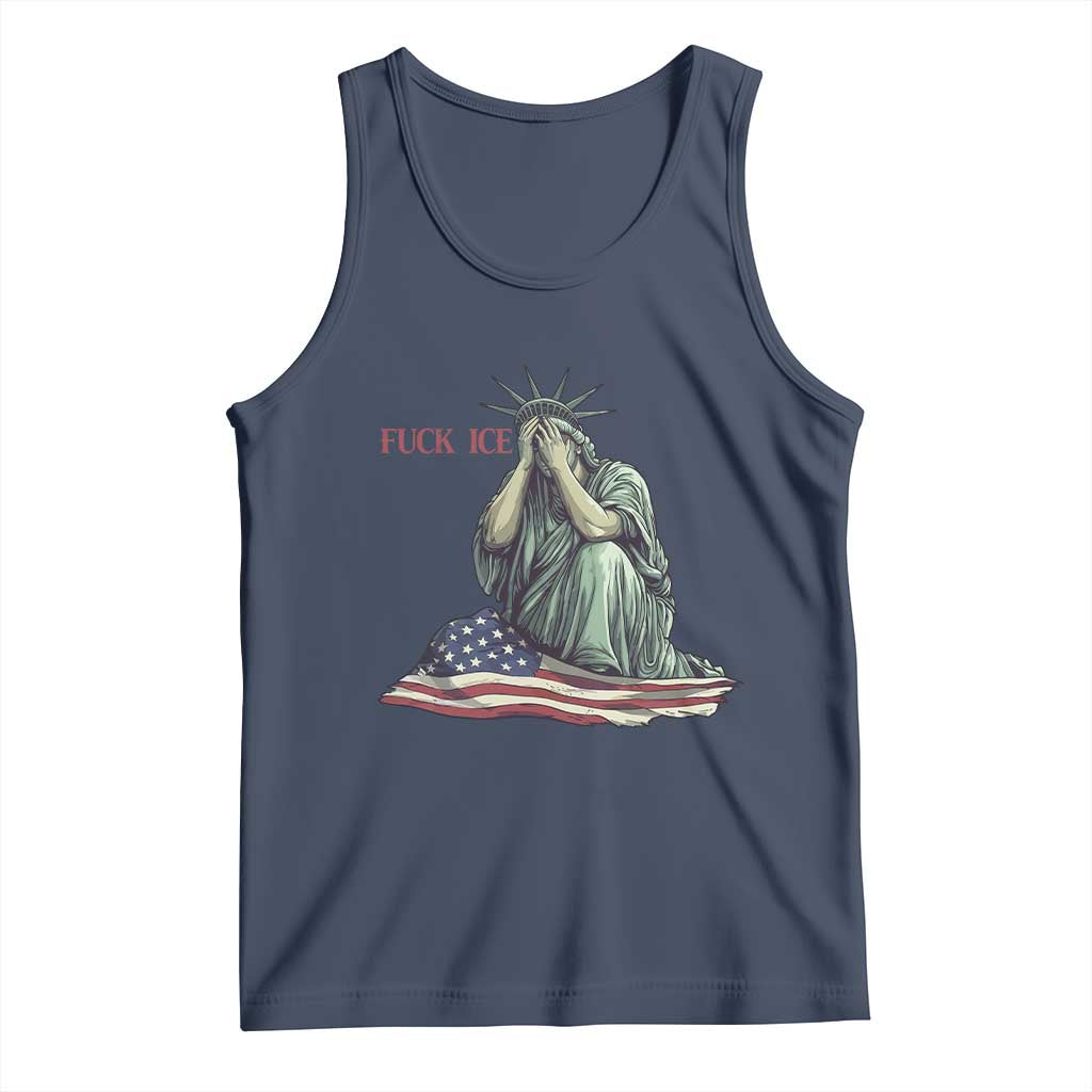 Statue of Liberty Anti ICE Deportation Human Rights Protest Tank Top