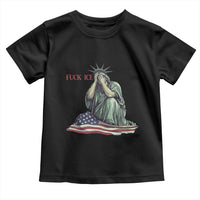 Statue of Liberty Anti ICE Deportation Human Rights Protest Toddler T Shirt