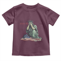 Statue of Liberty Anti ICE Deportation Human Rights Protest Toddler T Shirt