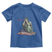 Statue of Liberty Anti ICE Deportation Human Rights Protest Toddler T Shirt