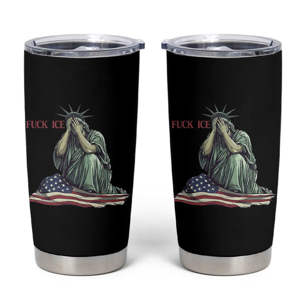 Statue of Liberty Anti ICE Deportation Human Rights Protest Tumbler Cup