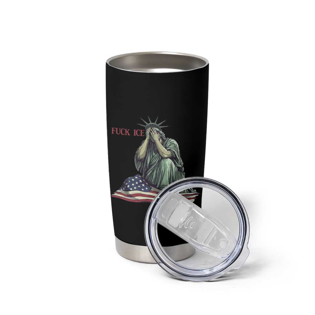Statue of Liberty Anti ICE Deportation Human Rights Protest Tumbler Cup