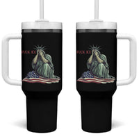 Statue of Liberty Anti ICE Deportation Human Rights Protest Tumbler With Handle