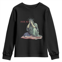 Statue of Liberty Anti ICE Deportation Human Rights Protest Youth Sweatshirt