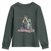 Statue of Liberty Anti ICE Deportation Human Rights Protest Youth Sweatshirt