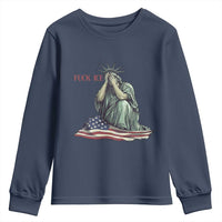 Statue of Liberty Anti ICE Deportation Human Rights Protest Youth Sweatshirt