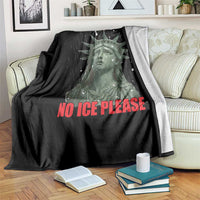 No Ice Please Throw Blanket Statue of Liberty Crying Anti ICE Deportation Human Rights