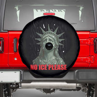 No Ice Please Spare Tire Cover Statue of Liberty Crying Anti ICE Deportation Human Rights