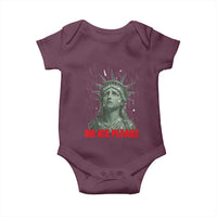 No Ice Please Baby Onesie Statue of Liberty Crying Anti ICE Deportation Human Rights
