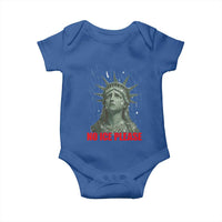 No Ice Please Baby Onesie Statue of Liberty Crying Anti ICE Deportation Human Rights