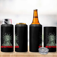 No Ice Please 4 in 1 Can Cooler Tumbler Statue of Liberty Crying Anti ICE Deportation Human Rights