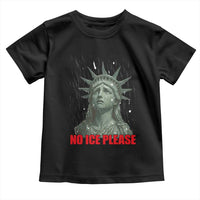 No Ice Please Toddler T Shirt Statue of Liberty Crying Anti ICE Deportation Human Rights