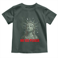 No Ice Please Toddler T Shirt Statue of Liberty Crying Anti ICE Deportation Human Rights