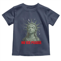 No Ice Please Toddler T Shirt Statue of Liberty Crying Anti ICE Deportation Human Rights
