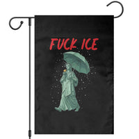 Statue of Liberty Crying Anti ICE Protest Meme Garden Flag