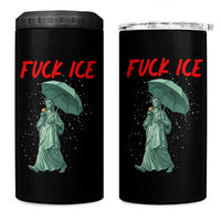 Statue of Liberty Crying Anti ICE Protest Meme 4 in 1 Can Cooler Tumbler