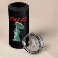 Statue of Liberty Crying Anti ICE Protest Meme 4 in 1 Can Cooler Tumbler