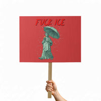 Statue of Liberty Crying Anti ICE Protest Meme Protest Sign