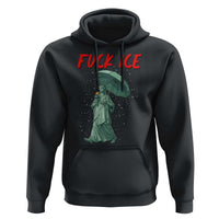 Statue of Liberty Crying Anti ICE Protest Meme Hoodie