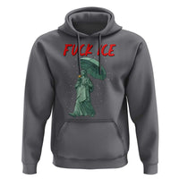 Statue of Liberty Crying Anti ICE Protest Meme Hoodie