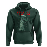 Statue of Liberty Crying Anti ICE Protest Meme Hoodie