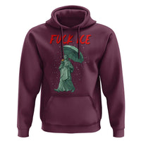 Statue of Liberty Crying Anti ICE Protest Meme Hoodie