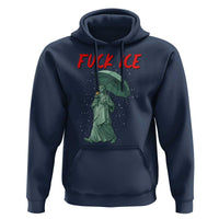 Statue of Liberty Crying Anti ICE Protest Meme Hoodie