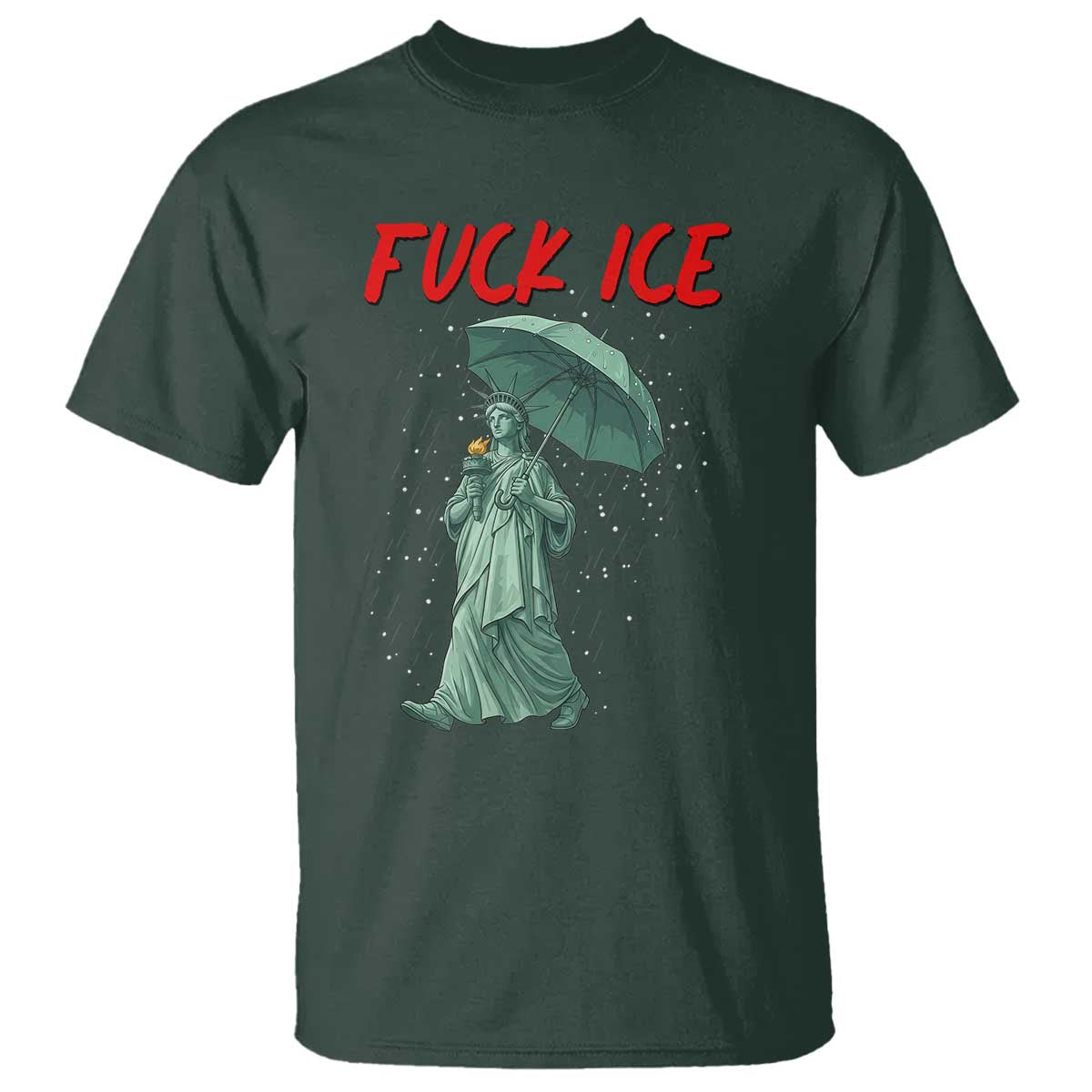Statue of Liberty Crying Anti ICE Protest Meme T Shirt