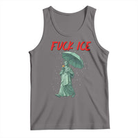 Statue of Liberty Crying Anti ICE Protest Meme Tank Top