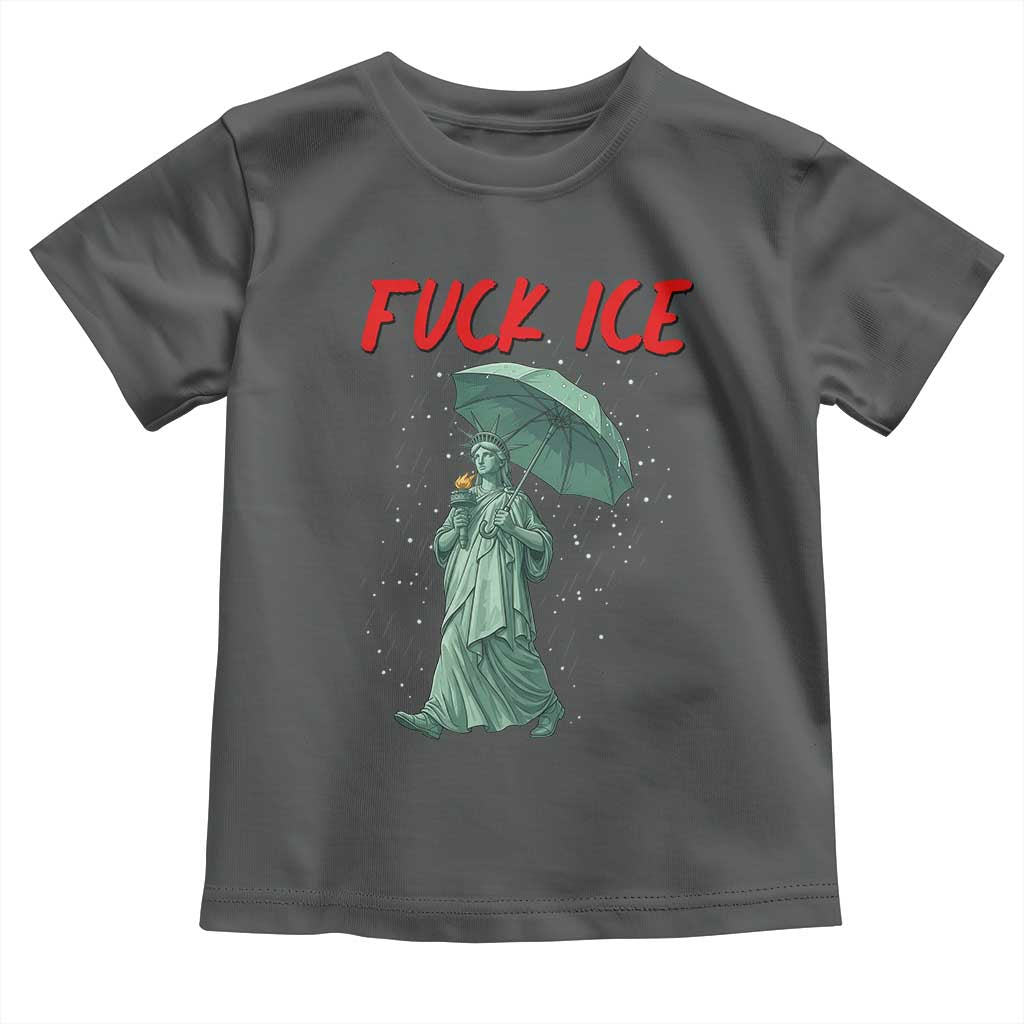 Statue of Liberty Crying Anti ICE Protest Meme Toddler T Shirt