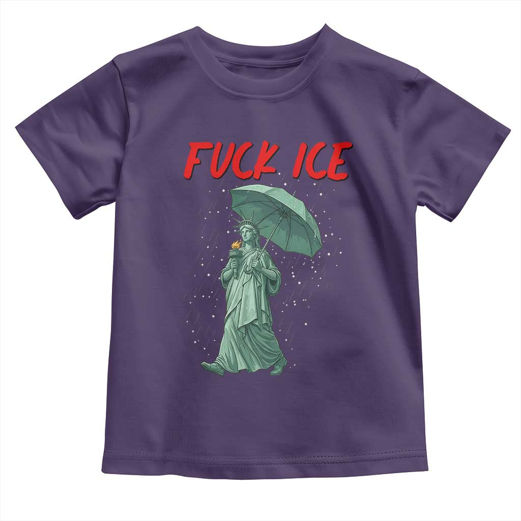 Statue of Liberty Crying Anti ICE Protest Meme Toddler T Shirt
