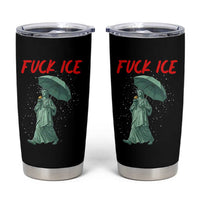 Statue of Liberty Crying Anti ICE Protest Meme Tumbler Cup