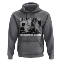 No Human Is Illegal Hoodie Funny Cat Anti ICE Meme