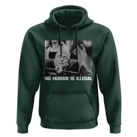 No Human Is Illegal Hoodie Funny Cat Anti ICE Meme