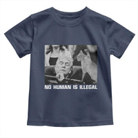 No Human Is Illegal Toddler T Shirt Funny Cat Anti ICE Meme