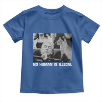 No Human Is Illegal Toddler T Shirt Funny Cat Anti ICE Meme