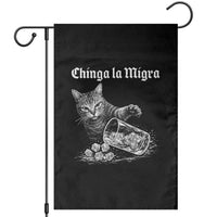 Funny Cat Anti ICE Meme Garden Flag