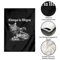 Funny Cat Anti ICE Meme Garden Flag