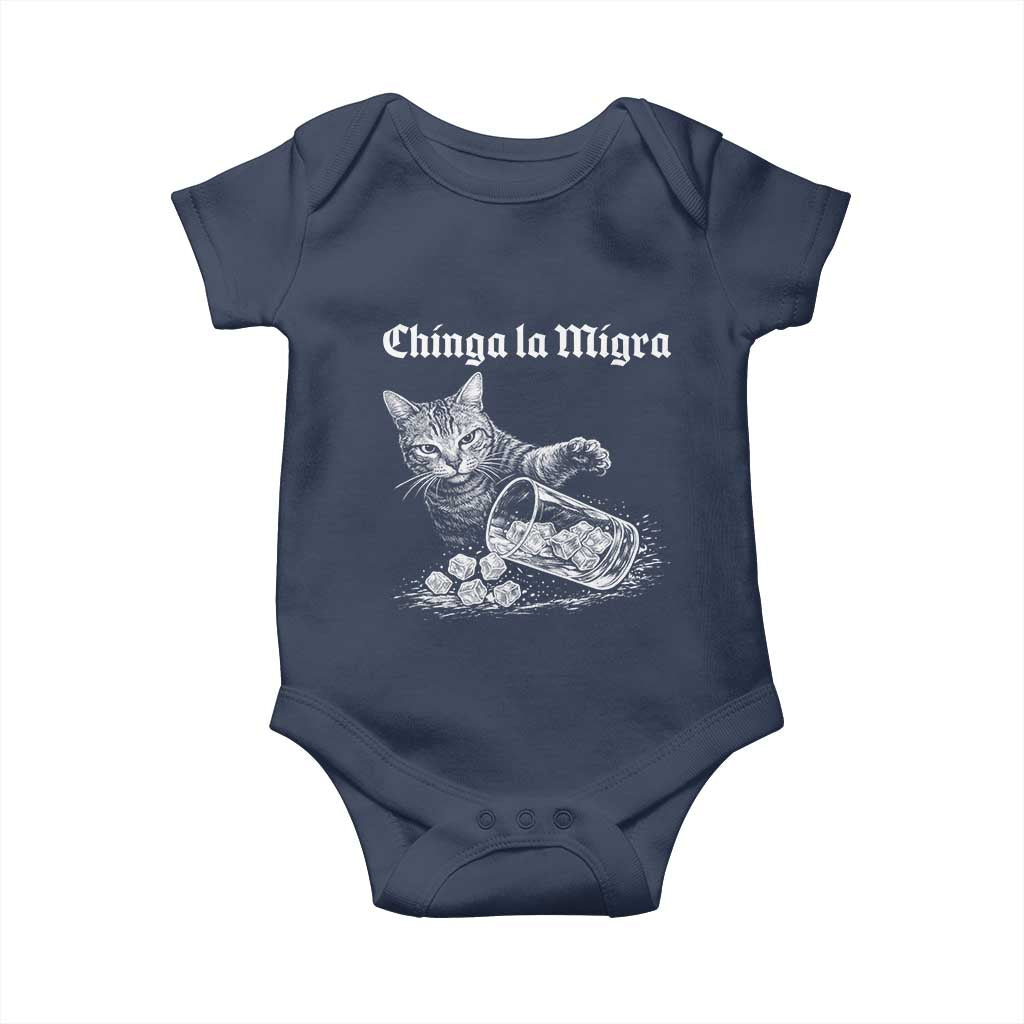 Funny Cat Anti ICE Meme Baby Onesie