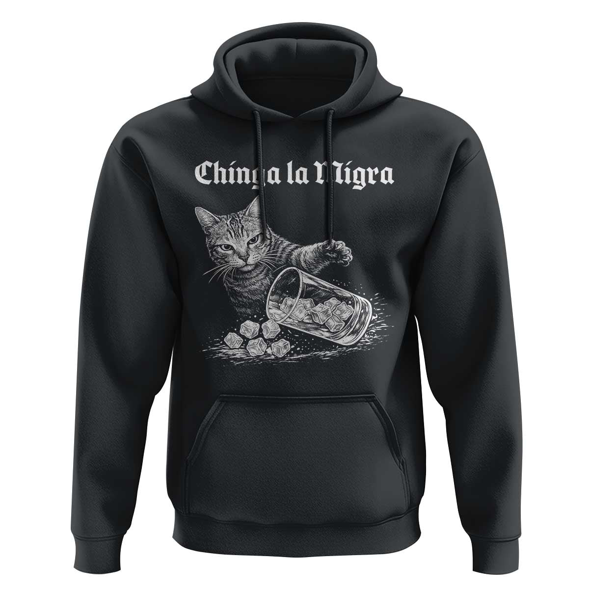 Funny Cat Anti ICE Meme Hoodie