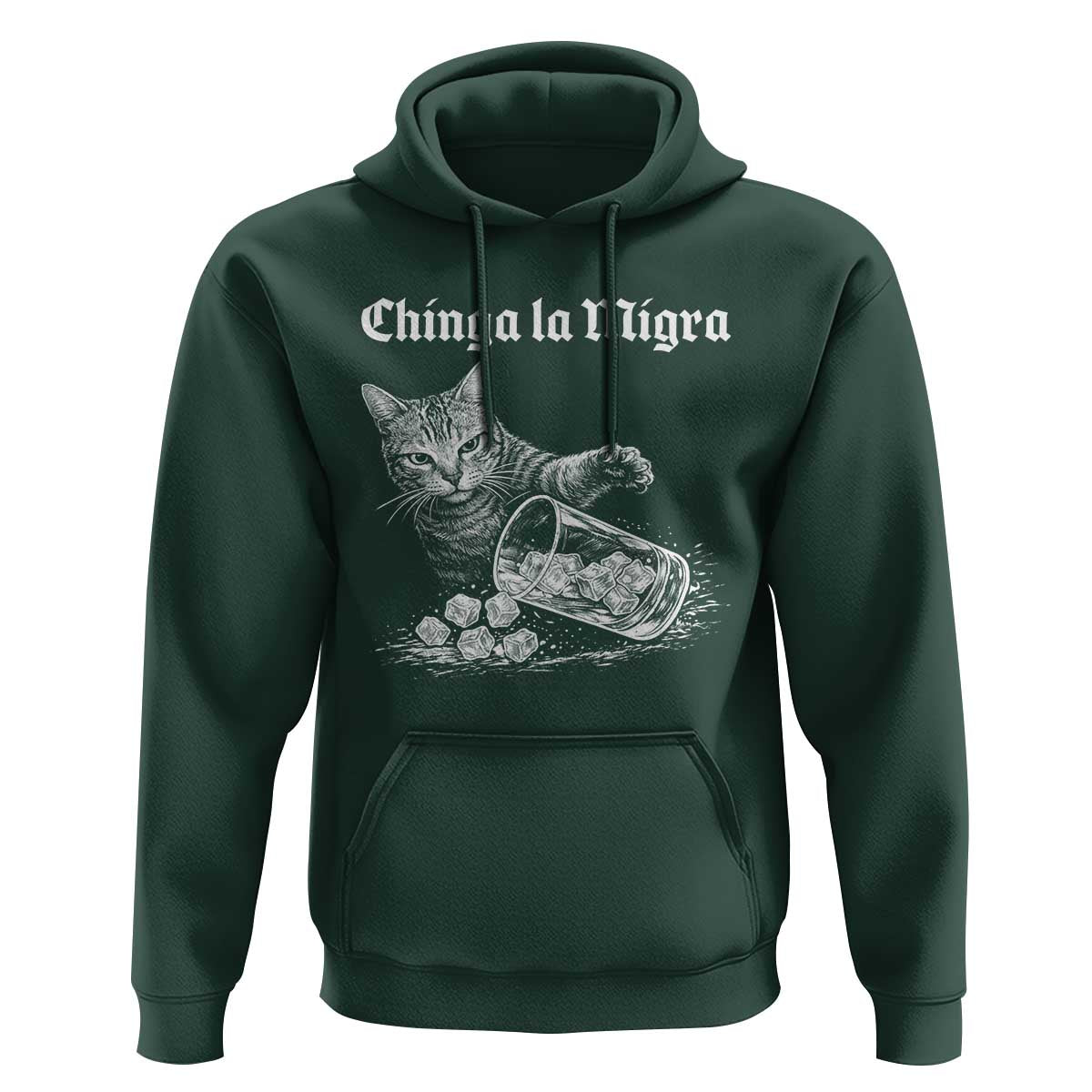 Funny Cat Anti ICE Meme Hoodie