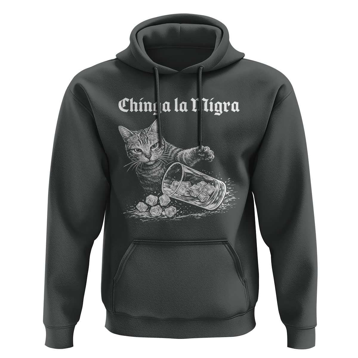 Funny Cat Anti ICE Meme Hoodie