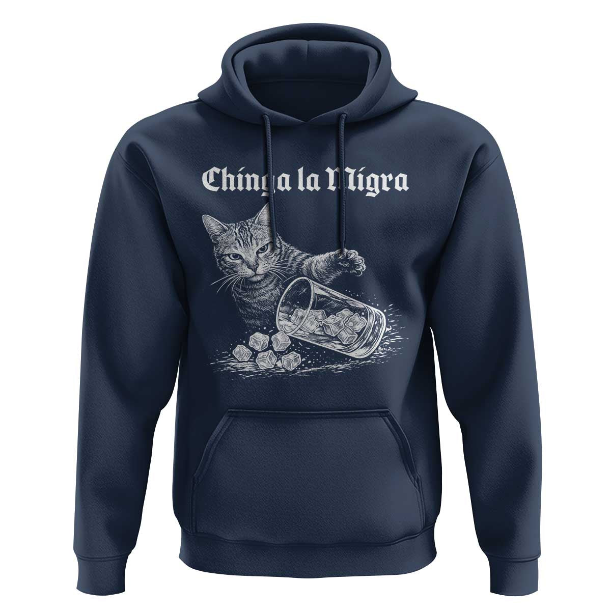 Funny Cat Anti ICE Meme Hoodie