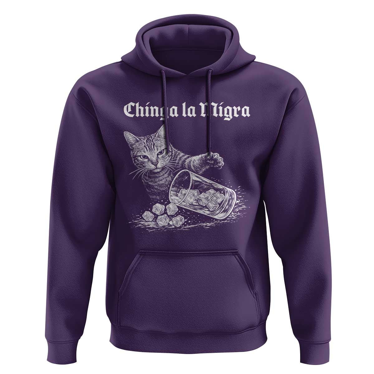 Funny Cat Anti ICE Meme Hoodie