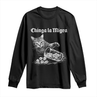 Funny Cat Anti ICE Meme Long Sleeve Shirt