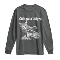 Funny Cat Anti ICE Meme Long Sleeve Shirt