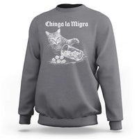 Funny Cat Anti ICE Meme Sweatshirt