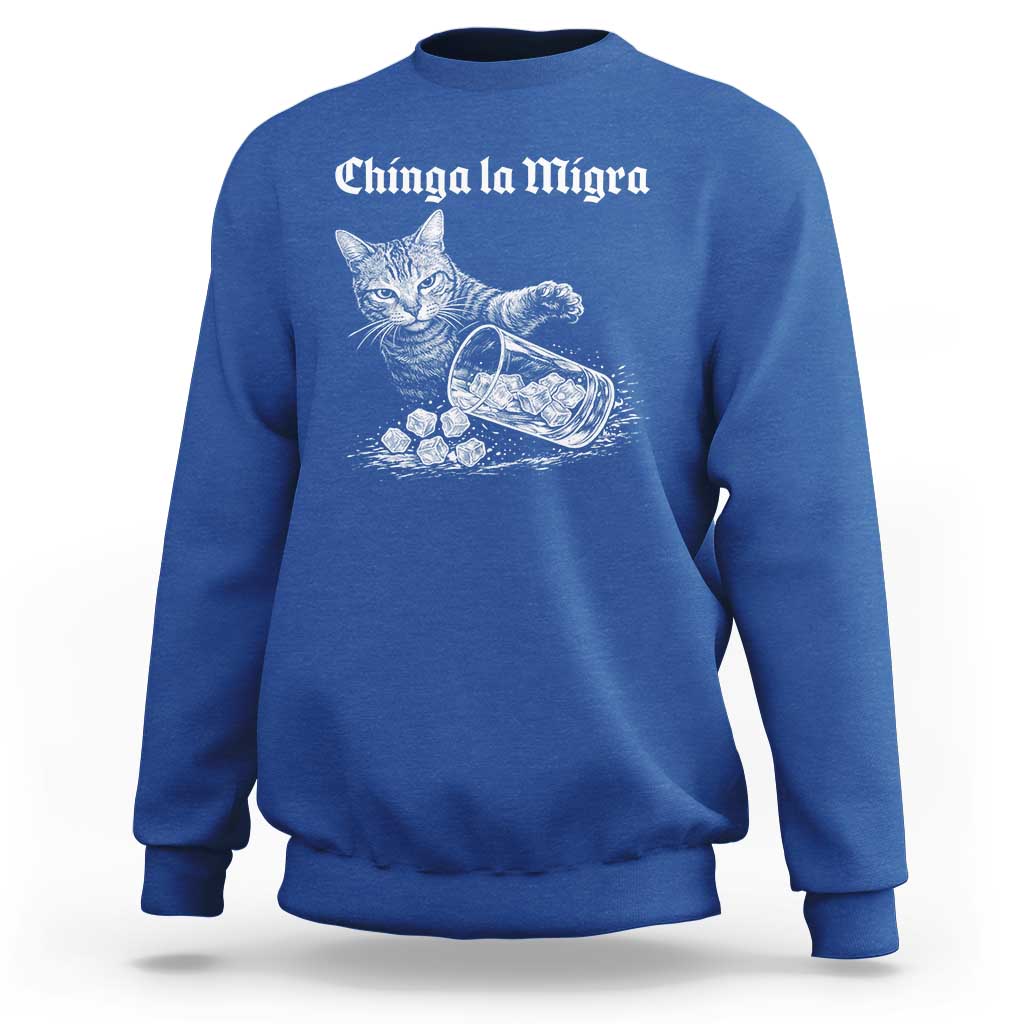 Funny Cat Anti ICE Meme Sweatshirt
