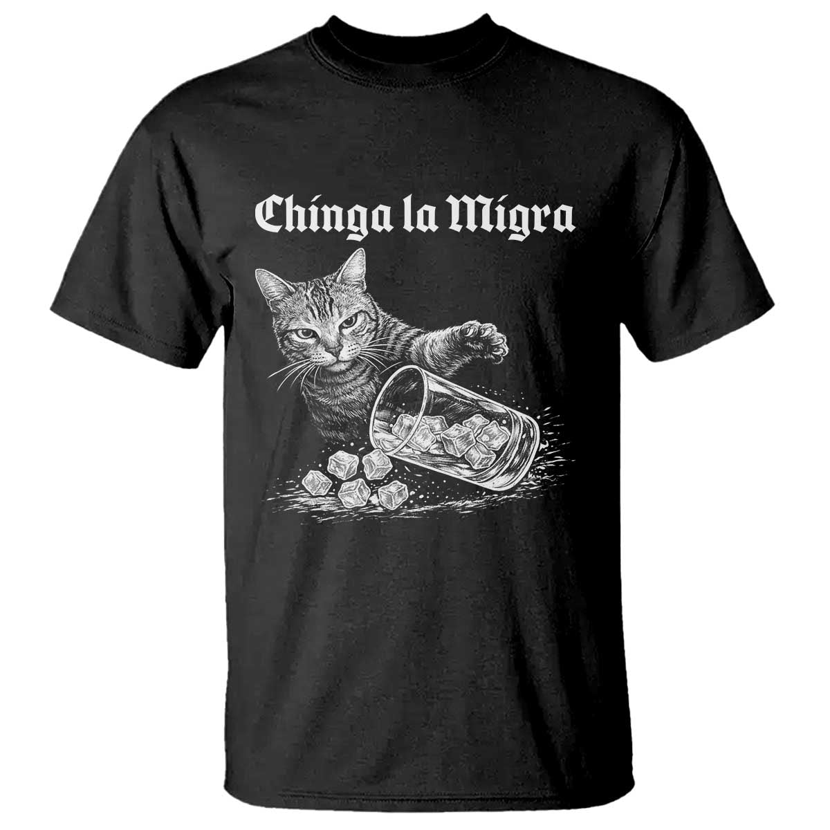 Funny Cat Anti ICE Meme T Shirt
